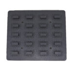 Tartlet Mould - Rectangle - 64x41/45x22 mm - 20 pieces - imagine 3