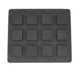 Tartlet Mould - Square - 72/62 mm - 12 pieces - imagine 3