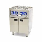 Commercial Grade Cooker - 4 Burners - Double Unit - 60cm Deep - Gas - imagine 6