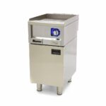 Commercial Grade Griddle - Grooved - Single Unit - 60cm Deep - Electric - imagine 6