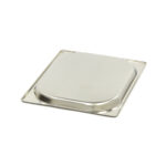 Gastronorm Container - 1/2 GN - 2cm Deep - Stainless Steel - imagine 2
