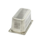 Gastronorm Container - 1/3 GN - 15cm Deep - Stainless Steel - Perforated - imagine 2