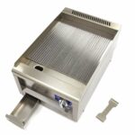 Commercial Grade Griddle - Grooved - Single Unit - 60cm Deep - Electric - imagine 5