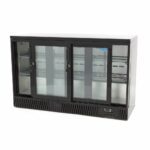 Drinks Fridge - 3 Sliding Doors - 6 Adjustable Shelves - imagine 5