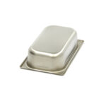 Gastronorm Container - 1/4 GN - 6,5cm Deep - Stainless Steel - imagine 2