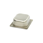 Gastronorm Container - 1/6 GN - 6,5cm Deep - Stainless Steel - imagine 2