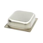 Gastronorm Container - 2/3 GN - 10cm Deep - Stainless Steel - imagine 2