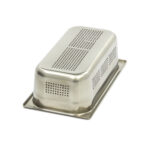 Gastronorm Container - 1/3 GN - 10cm Deep - Stainless Steel - Perforated - imagine 2