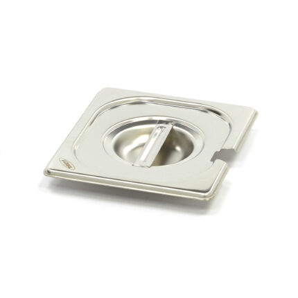 Gastronorm Lid - 1/6 GN - Stainless Steel - with Recess