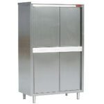 High cupboard, sliding doors