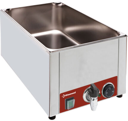 Electric table Bain-Marie GN 1/1 - 150 mm + tap
