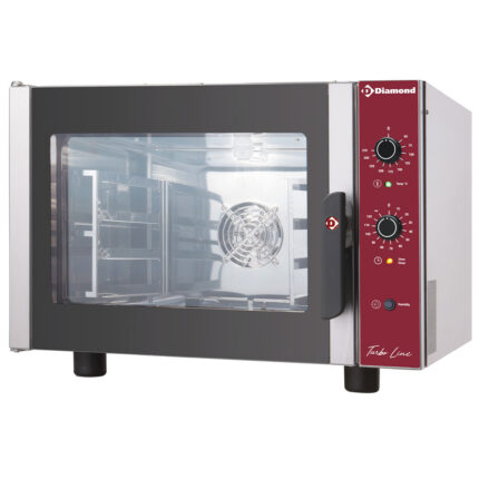Electric convection oven, 4x GN 2/3 + manual humidifier