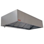 Wall cooker hood 6 labyrinth filtres 500x500 mm