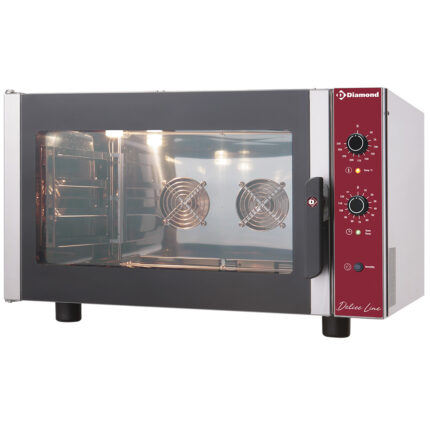 Convection oven, electric 4x 600x400 mm + Manual Humidifier