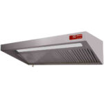 Complete hood, (8/9T-2500 M3/h) 120 Pa, lighting, variator, 5x filters