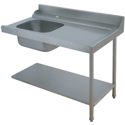Right hand side pre-wash table (all models)