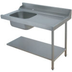 Right pre-wash entry table