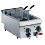 Electric fryer 2 basins of 5 liters -TOP-