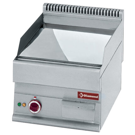 Flat electric cooking plate -Top- hard chrome "50 µm"