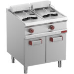 Electric fryer 2  13-liter tanks on cupboard