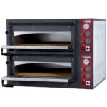 Electric oven 2x 6 pizzas, 2 rooms