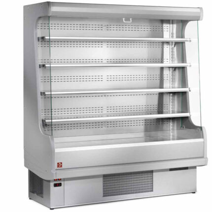 Ventilated refrigerated wall unit with group