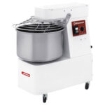 Spiral kneader 22 Liters, timer, on wheels