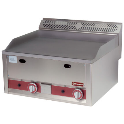 Double gas flat cooking plate -Top-