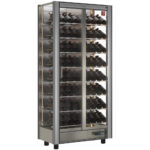 Refrigerated winecooler Lt. 530 - Modulable + Deco display 530Lt. white matt - magnetic