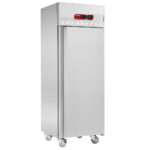 Ventilated freezer 700 liters, 1 door GN 2/1, on wheels