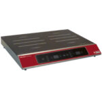 Induction hob double zone (2x 1750 W), glass touch control panel