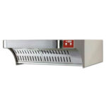 Hood "with motor", for oven 9 & 18 pizzas