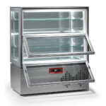 FULL vitrine, 4 levels, 2 levels, ventilated
