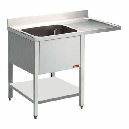 Sink 1 tank and 1 drain surface