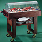 Refrigerated trolley for fish