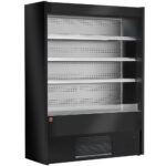 Ventilated refrigerated wall element - BLACK+Night curtain STANDARD 1000 mm