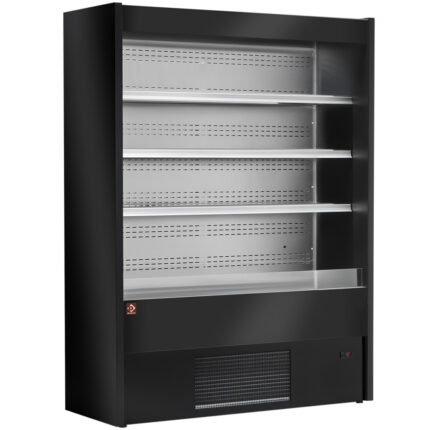 Ventilated refrigerated wall element - BLACK+Night curtain STANDARD 1000 mm