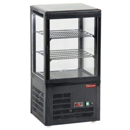 Ventilated display table model , 4 glazed sides, 3 "Black" levels