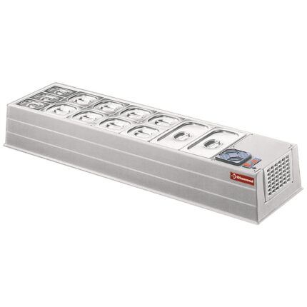 Refrigerated food set up structure 7x 1/3 h150 mm
