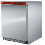 Static freezer, 150 liters. stainless steel