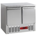 Compact counter freezer 2 doors GN 1/1, 240 Lit