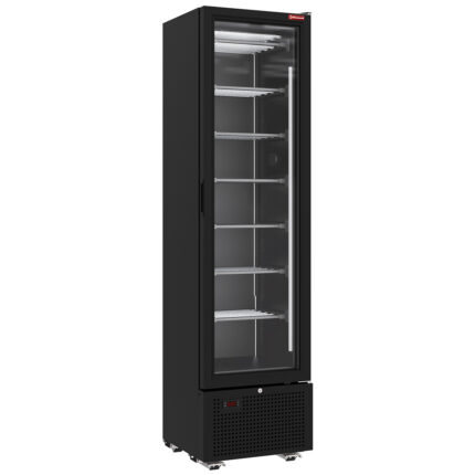 Negative refrigerated display 221 liters - 7 fixed levels - BLACK
