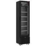 Positive refrigerated display 221 liters BLACK