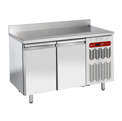 Ventilated freezing table, 2 doors GN 1/1