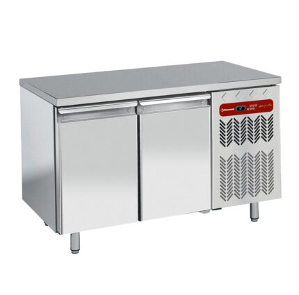 Ventilated refrigerated table, 2 doors GN 1/1