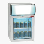 Display table model positive temperature, 60 liters, with light box