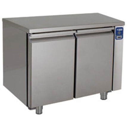 Refrigerated tables, ventilated, 2 doors GN 1/1, (without group)