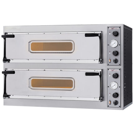 Electric oven 2x 2 pizzas diam. 350mm, 2 rooms