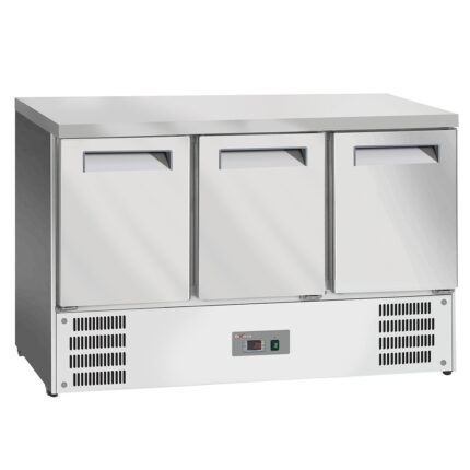 Refrigerated counter 3 doors GN 1/1