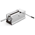 Horizontal manual enema machine
